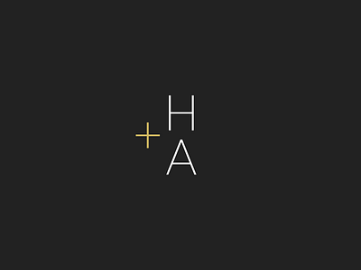 H+A agency brand brand mark design logo secondary logo