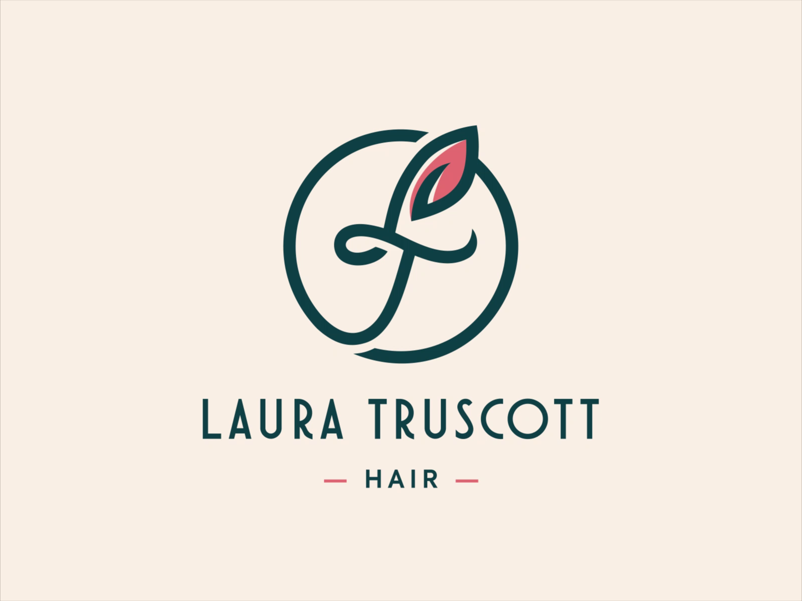 Logo for Hairdresser by Passionate Design Agency on Dribbble