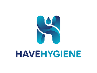 Logo for Hygiene Products billieargent blue brand design branding clean clean logo design gradient graphicdesign logo logodesign logotype london medical medical logo modern modern design simplicity typography vector