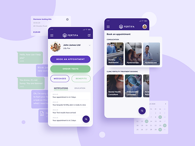 Mobile App Design for Fertility Benefits Platform app app design application application design billieargent branding design graphicdesign interface london mobile mobile app platform typography ui uidesign ux ux design uxdesign vector