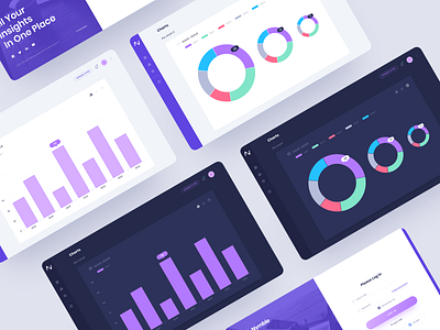 Web App for Marketing Analytics Software - Nymble application billieargent branding design designs graphic design graphicdesign illustraion london purple typography ui ui desgin ux ux desgin vector web application webapp webapp design webapplication