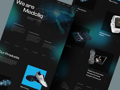 Medcliq | UI/UX | Web Design