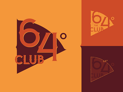 The 64° Club Logotype 🚲 bike bikerclub bikerlogo billieargent branding club degree design gothicstyle gunge logo logodesign logotype motorbike orange retrologo the64club typography vintagestyle womenbikers