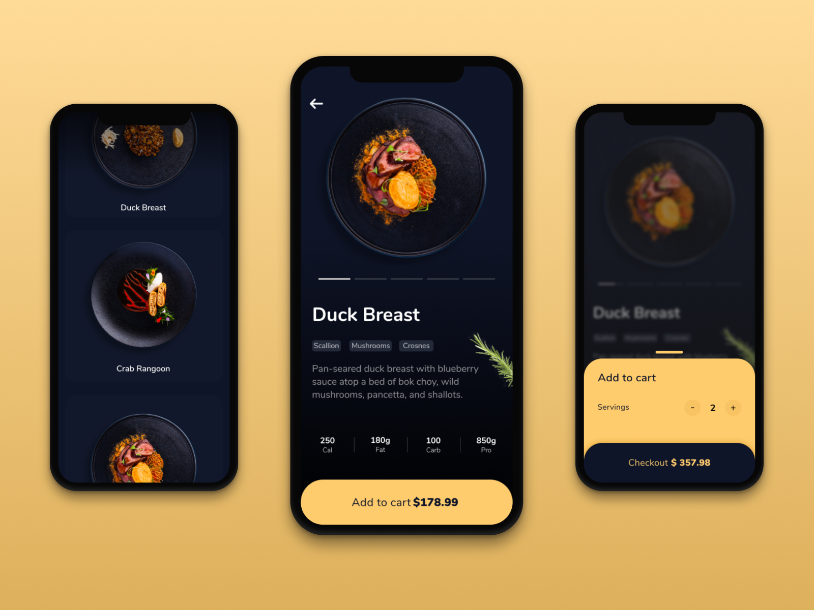 Food Order App - UI Design - 🥘 | Part 1 by Tasin on Dribbble