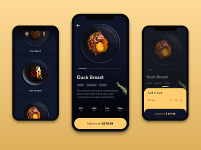 Food Order App  - UI Design - 🥘 | Part 1