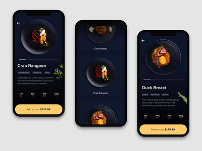 Food Order App  - UI Design - 🥘 | Part 2