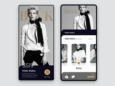 Fashion App - eCommerce - UI