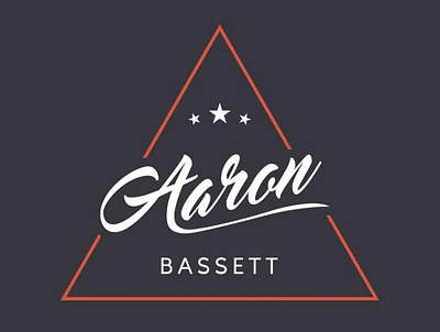 Aaron Bassett logo art brand branding design illustration logo minimal retro simple ui vector