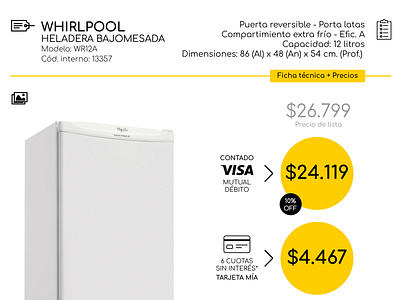 Refreshing a very known style 2020 minimalist product refreshing sales style whirlpool