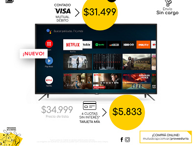 ¡Rebound! TV is better, right? 2020 design netflix product rca sales page tv shows