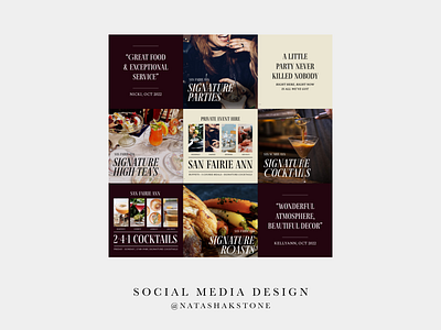 Social Media Brand Design - San Fairie Ann brand guidelines brand refresh branding design flat graphic design illustration instagram redesign social design social media design