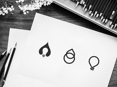 Logo sign exploration for Think Green App brand identity branding branding design flat icon logo logodesign logotype mark marks options sketch symbol symbol icon symbols unique