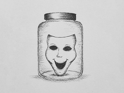 'The face that she keeps in a jar...'