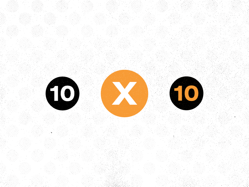 #10 10 affinity designer design graphic design halftone number stippling ten x