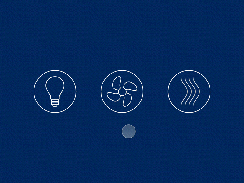 On/Off Switch • Daily UI 15 air conditioning dailyui fan lightbulb on off switch principle sketch ventilation