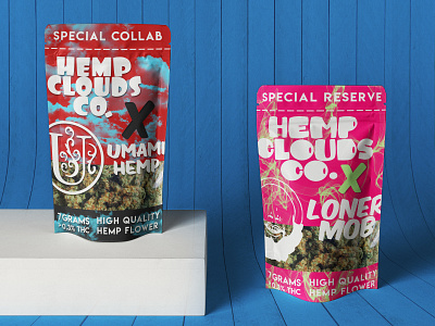 Packaging Design for Hemp Collaboration branding cannabis design graphic design hemp mockup package design packagedesign packaging photoshop