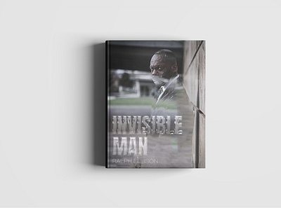 Invisible Man Book Cover adobe photoshop book cover design