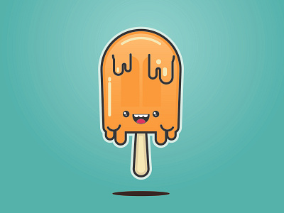 Popsicle illustration vector