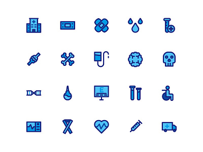 Medical Icon Set concept covid19 design health healthcare icon icondesign iconography identity medical medicine mobile ui ux