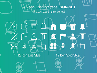 User Interface Icon Set