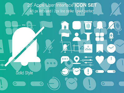 Ui Icon Set Solid animation app brand branding design icon icondesign icondesigner iconography icons identity illustration illustrator logo mobile typography ui ux web website
