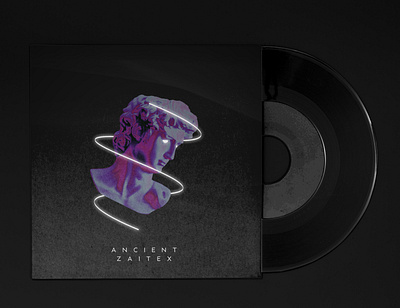 Ancient | Vinyl album art album artwork album cover album cover design design mockup