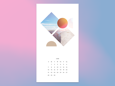 Calendar Design - June