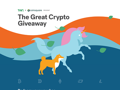 The Great Crypto Giveaway by Stella Konopski for TWG on Dribbble