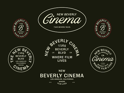 New Beverly Cinema Logo Suite