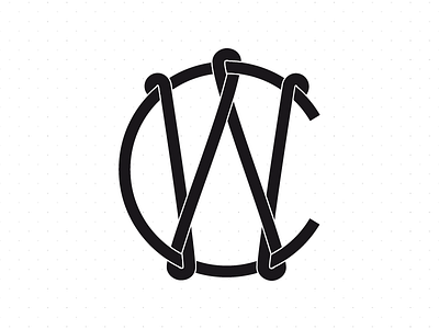 CW Monogram corporate design graphicdesign grid logo logodesign logotype monogram monograms typography