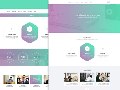 Ejabi - online courses flat design online courses prototype responsive shbkat ui ux