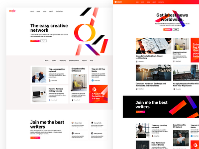 Mojz UI/UX Design brand identity branding branding and identity interaction interaction design landing page news news website newsdesign ui ui design uidesign uiux user interface ux web design web page website design