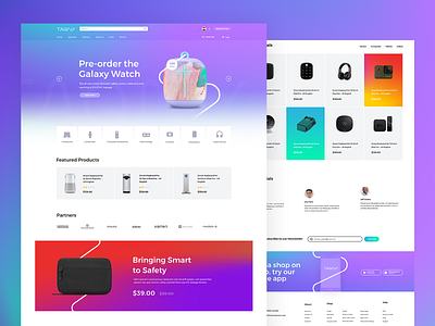 Tagny UI/UX Design brand identity branding design ecommerce electronics store index interaction interface online store store ui ui ux design ui ux user user experience user interface ux web page web ui website design wire frame