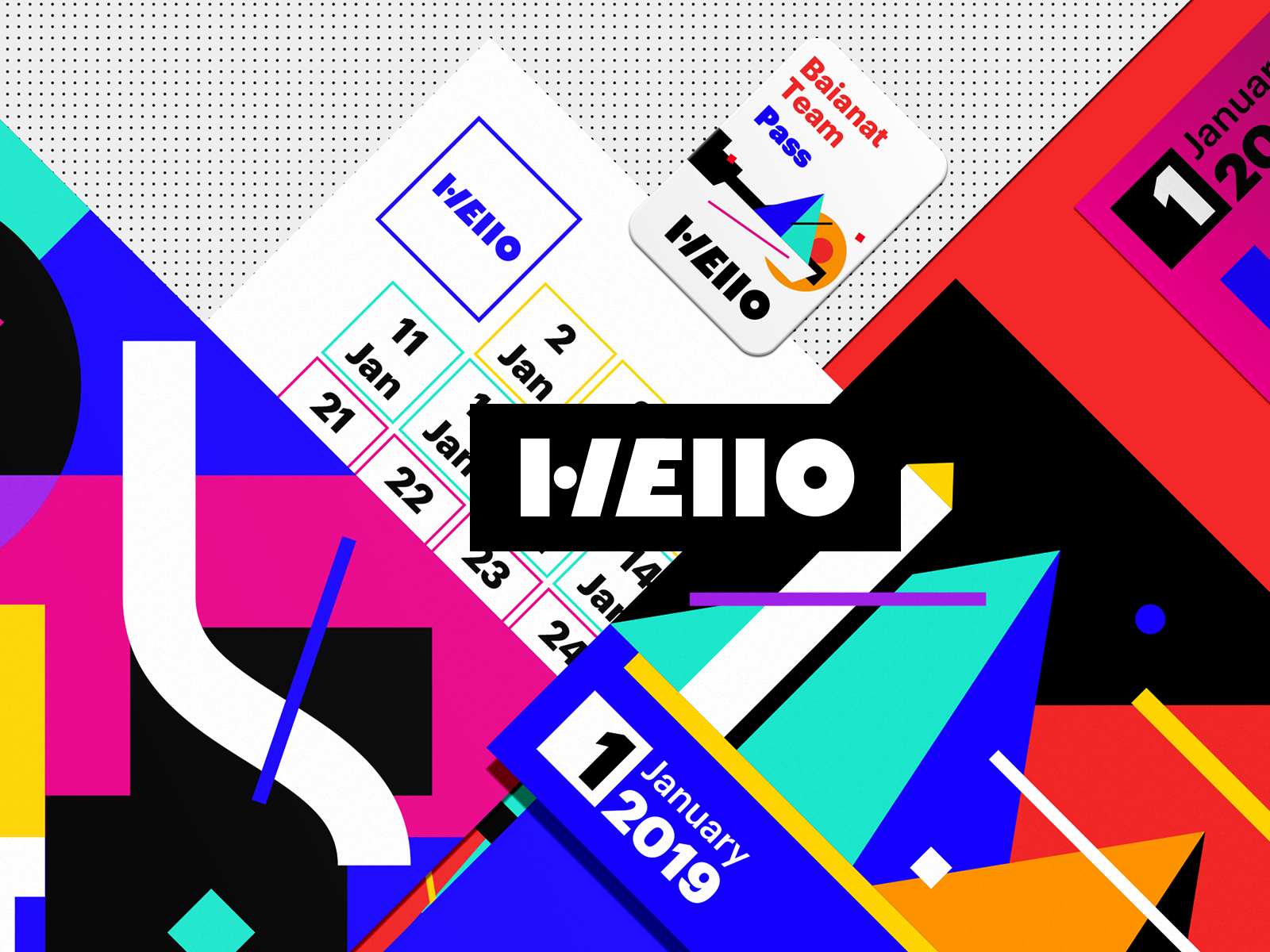 Hello Brand Identity By Baianat On Dribbble Hello Brand Identity By Baianat On Dribbble
