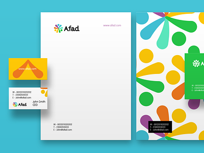 Afad Brand Identity afad brand brand identity branding children design flat design fun graphic design graphics identity illustration illustrations kids kids app learning logo logo design school vector