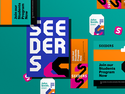 Seeders Brand Identity brand brand identity branding design flat design graphic design graphics identity logo seeders typography vector