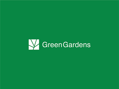 Greengarden Logo & Brand Identity brand brand identity branding design flat design garden gardening graphic design graphics grass green greengarden icon identity landscape logo logo design logodesign