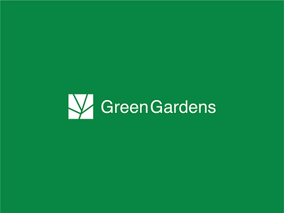 Greengarden Logo & Brand Identity