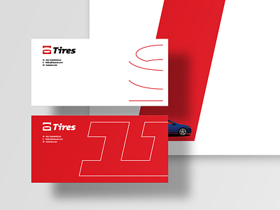 Tires Brand Identity automotive brand brand identity branding cars design ecommerce flat design graphic design graphics identity logo logo design platform stationery tires typography vector