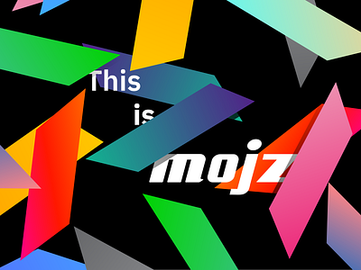 Mojz Brand Identity brand brand identity branding design flat design graphic design graphics identity logo logo design mojz news news platform platform typography vector