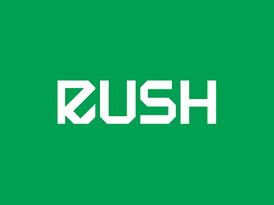 Rush Logo & Brand Identity Design