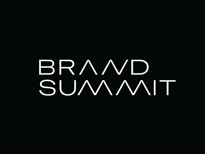 Brand Summit Logo & Brand Identity Design brand brand identity brand summit branding design graphic design graphics identity logo logo design logo type typogralhy typography