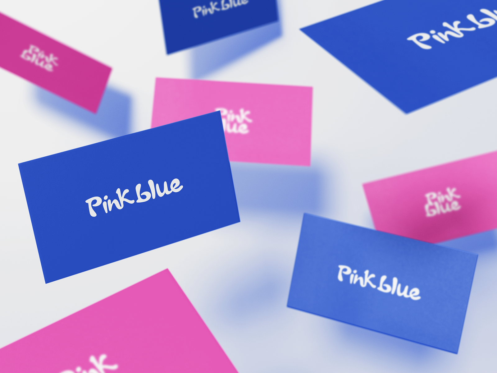 PinkBlue Brand Identity Design. :: Behance