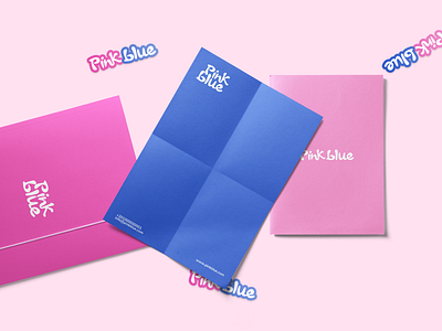 PinkBlue Logo & Brand Identity Design