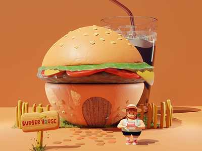 Tsro 3D Illustrations 3d 3d render ads advertising animation campaign food illustration illustrations modelling point of sale render restaurant trso