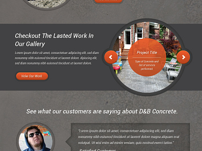 Circle Carousel with Hover State brevity carousel case study circle gallery slider ui ux