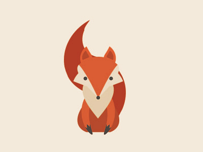 Fox fox illustration illustrator vector