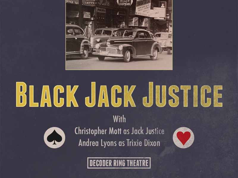 Black Jack Justice Podcast Artwork by Jocelyn Richard on Dribbble