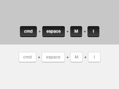 CSS3 MacBook Pro keys css3 keyboard keys macbook macbook pro