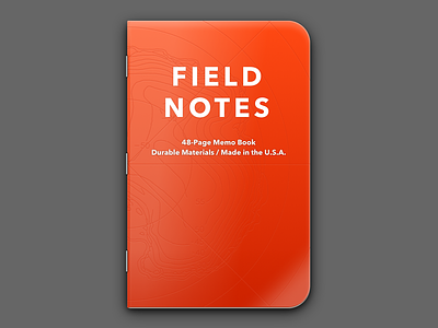 Field Notes Expedition antarctica avenir notebook sketch